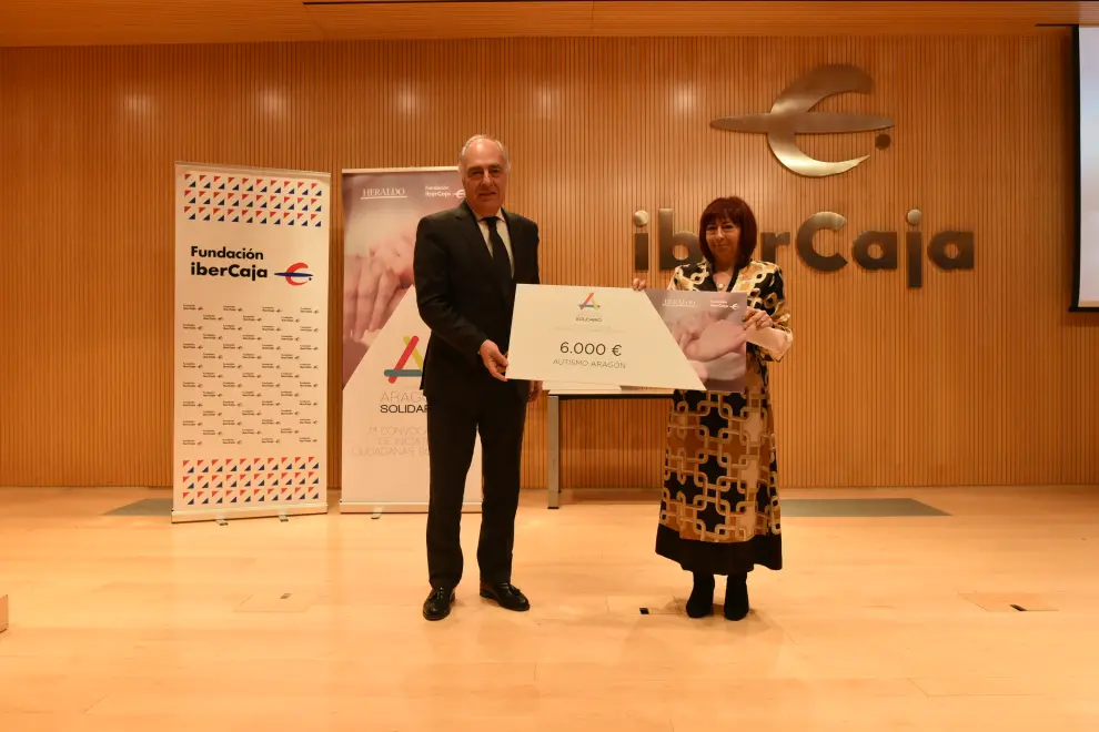 HERALDO ha entregado los premios Aragón Solidario en el Patio de la Infanta de Ibercaja en Zaragoz