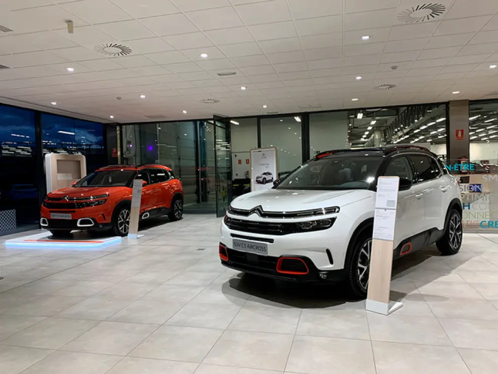 La exposición de PSA Retail Citroën Zaragoza