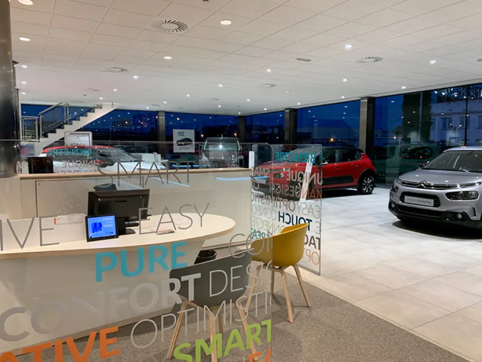 La exposición de PSA Retail Citroën Zaragoza