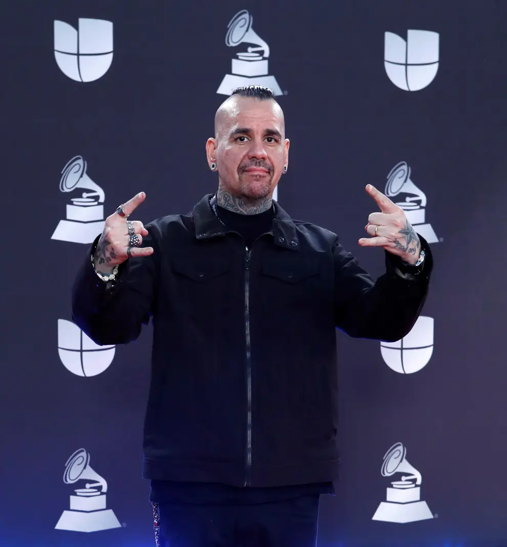 Las Vegas (United States), 15/11/2019.- Mr. Pauer arrives for the 20th annual Latin Grammy Awards ceremony at the MGM Grand Garden Arena in Las Vegas, Nevada, USA, 14 November 2019. The Latin Grammys recognize artistic and/or technical achievement, not sales figures or chart positions, and the winners are determined by the votes of their peers - the qualified voting members of the Latin Recording Academy. (Estados Unidos) EFE/EPA/NINA PROMMER Arrivals - 20th Latin Grammy Awards