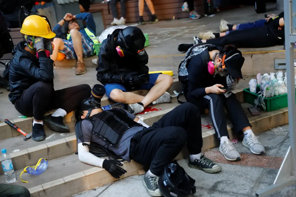 Protestas en Hong Kong