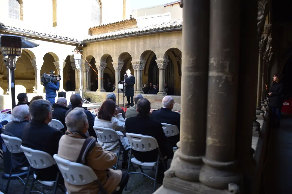 Acto de Homenaje en memoria de los Reyes de Aragón en San Pedro el Viejo.