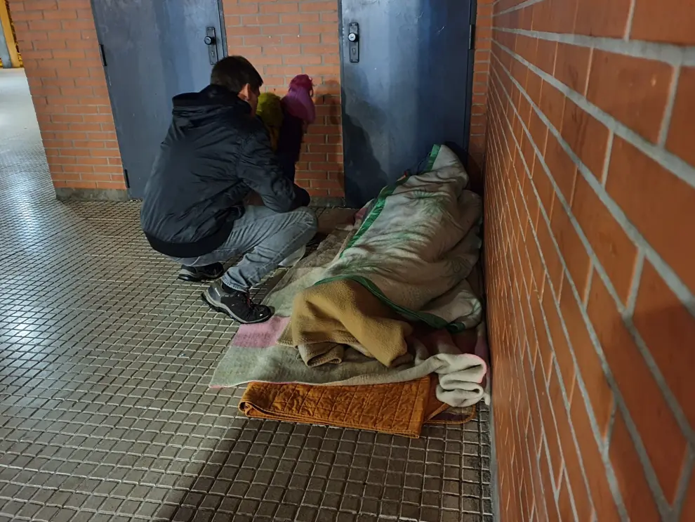 Batalla contra el frío y la soledad en Zaragoza