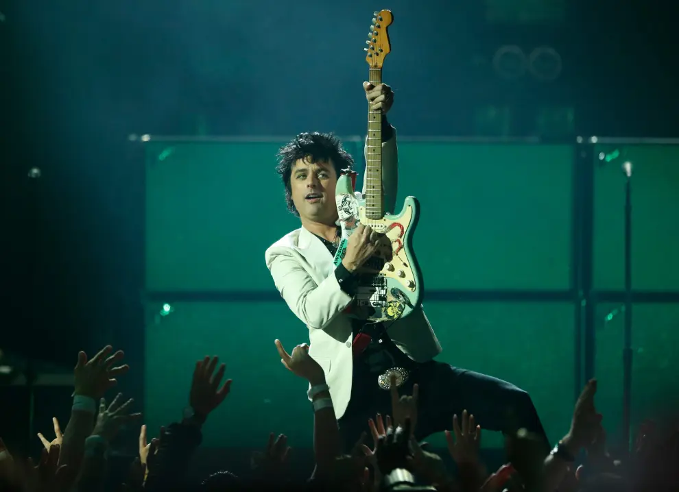 Billie Joe Armstrong de Green Day cantó una versión del mítico 'Basket Case/Father of All'