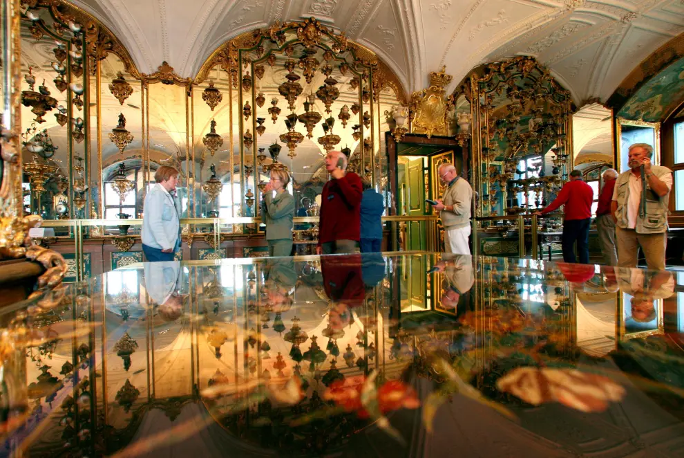 "Espectacular" robo en la Bóveda Verde, la cámara del tesoro del palacio de Dresde