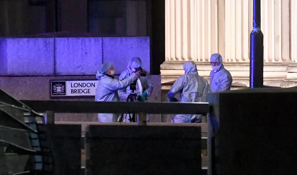 Ataque de un hombre con un cuchillo en Londres