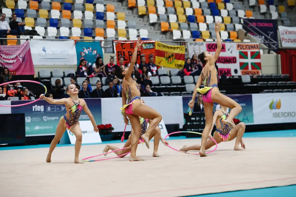Zaragoza se convierte en la capital de la gimnasia rítmica este fin de semana