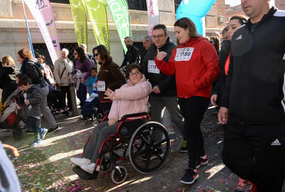 Más de 3.000 personas se suman en Teruel a la Carrera Solidaria por la Discapacidad