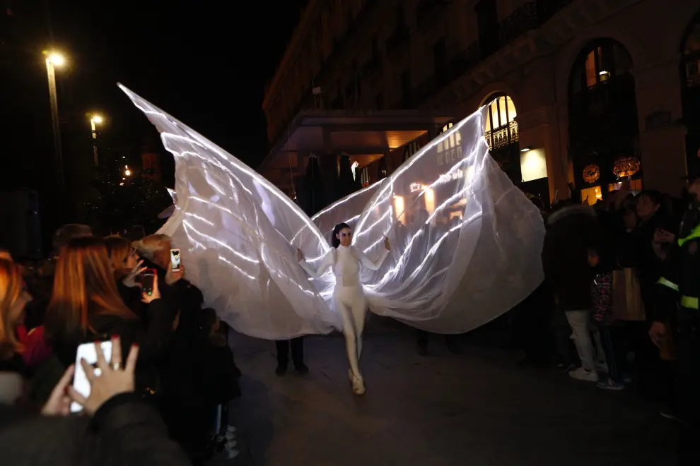 Encendido de las luces de Navidad en Zaragoza