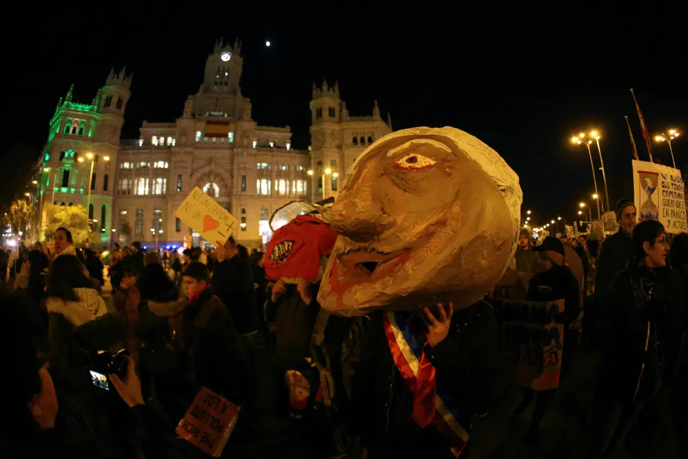 Marcha por el Clima en Madrid.