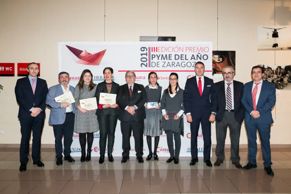 Tercera edición del Premio Pyme del Año de Zaragoza