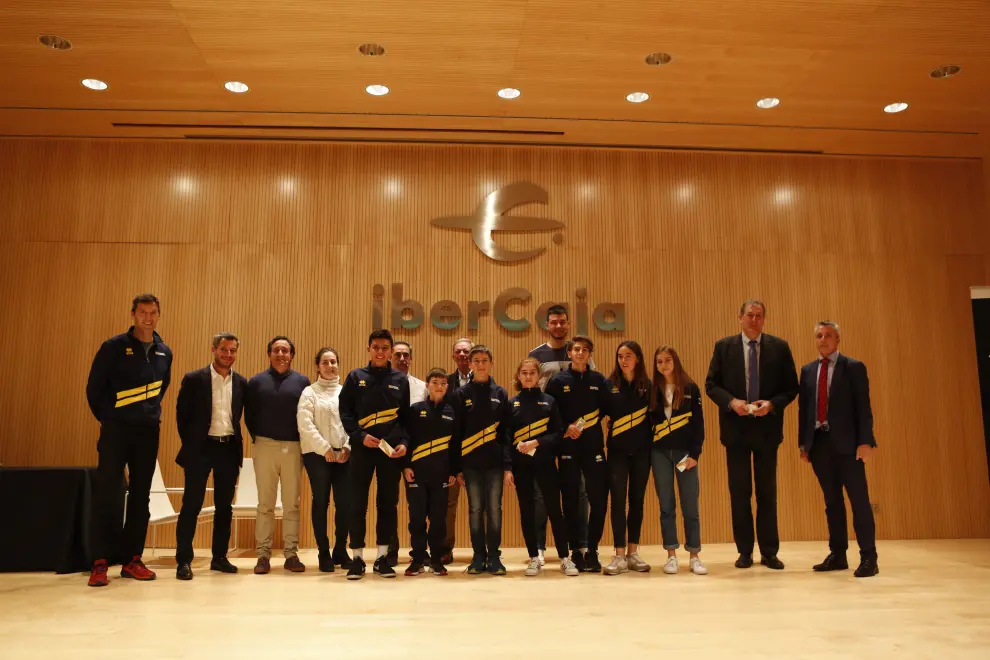 Acto en apoyo del deporte aragonés de cara al campeonato de España de 2020.