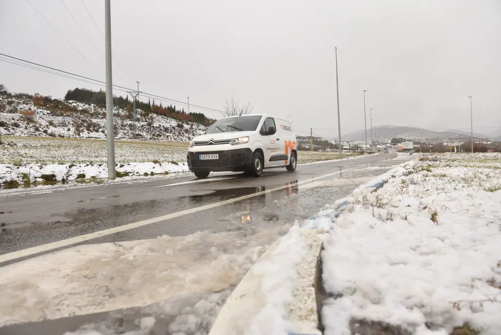 Las carreteras de Huesca recuperan la normalidad