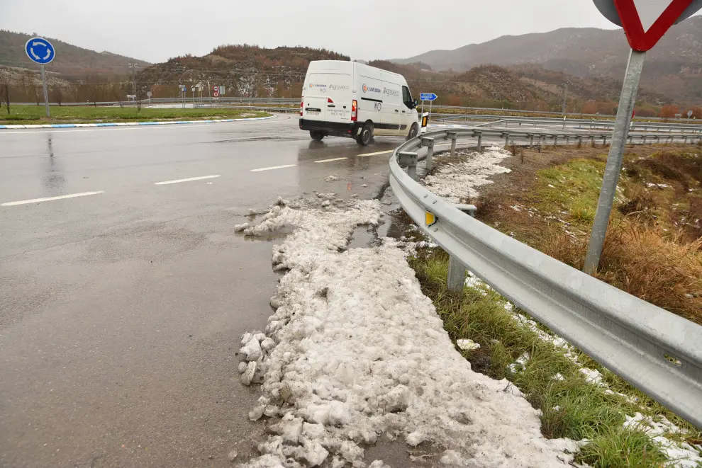 La normalidad vuelve a las carreteras de Huesca.