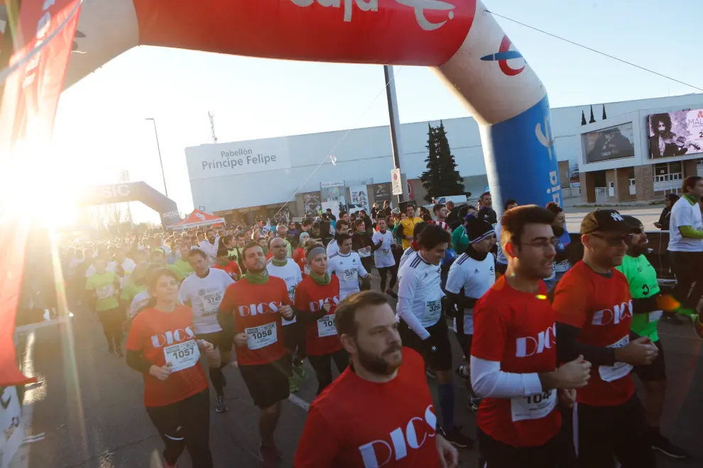 La carrera de Empresas ESIC ha reunido en Zaragoza a cerca de 4.000 corredores este domingo.