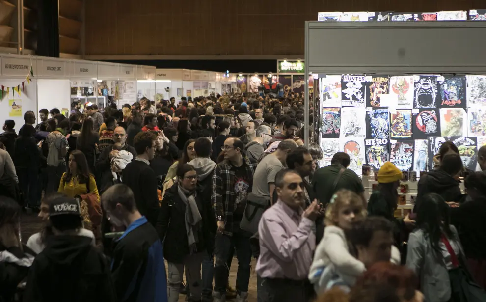 Éxito de público y participación en el Salón del Cómic de Zaragoza