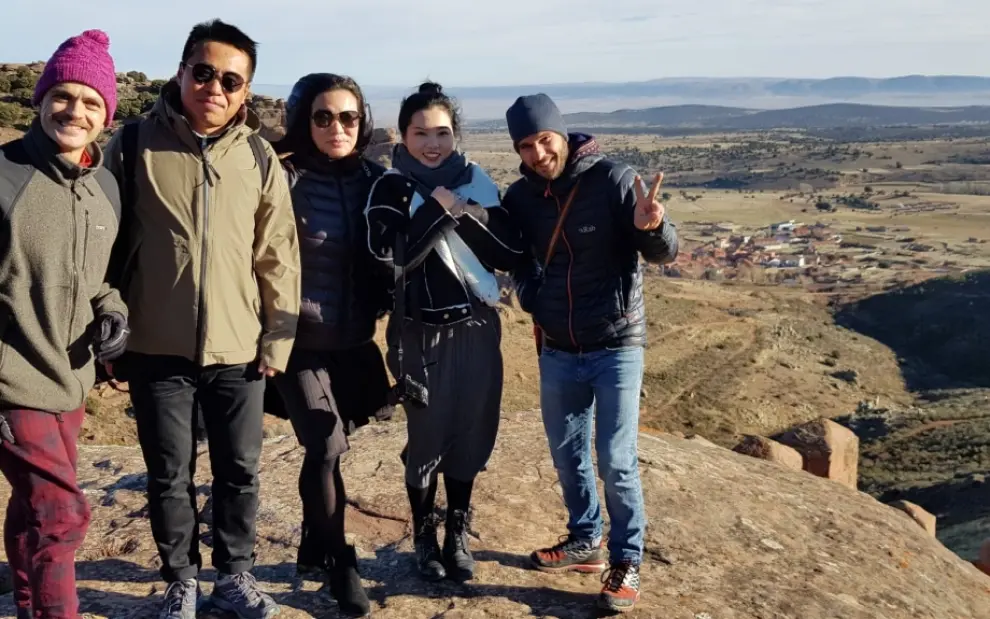 Varios 'influencers' chinos han visitado Aragón en los últimos meses.