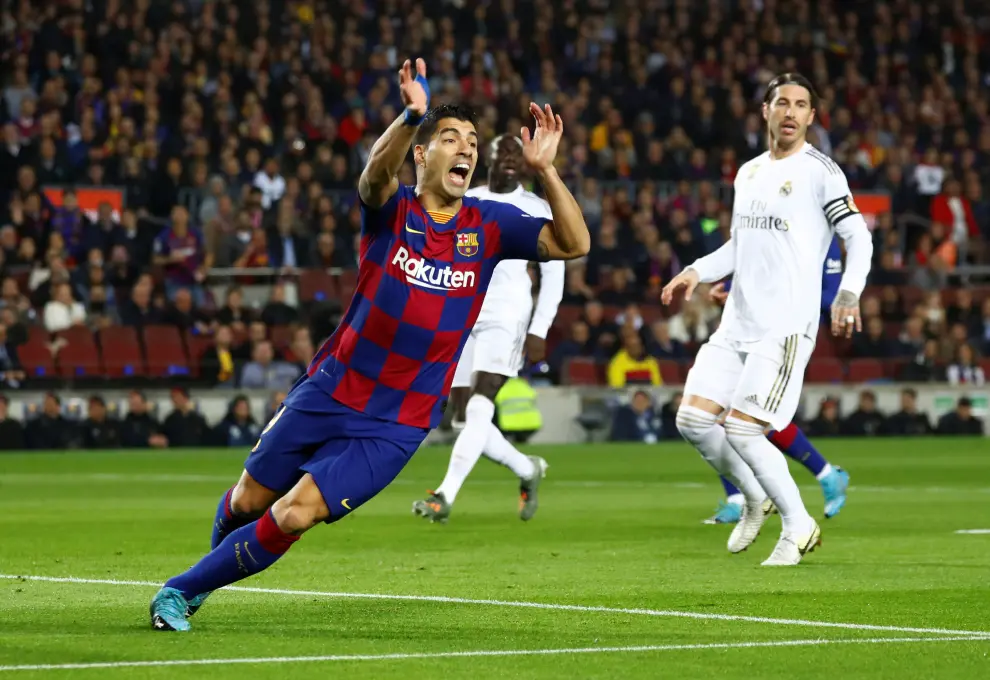 Barça y Real Madrid empataron tras un partido jugado al ataque