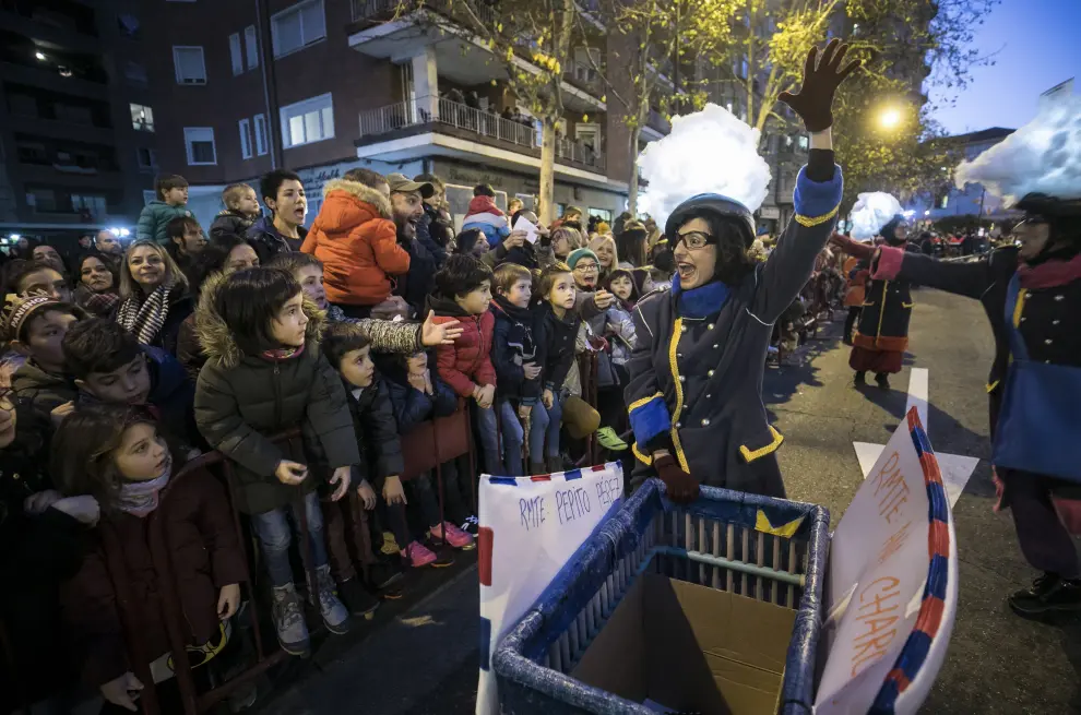 Cabalgata de los Reyes Magos en Zaragoza