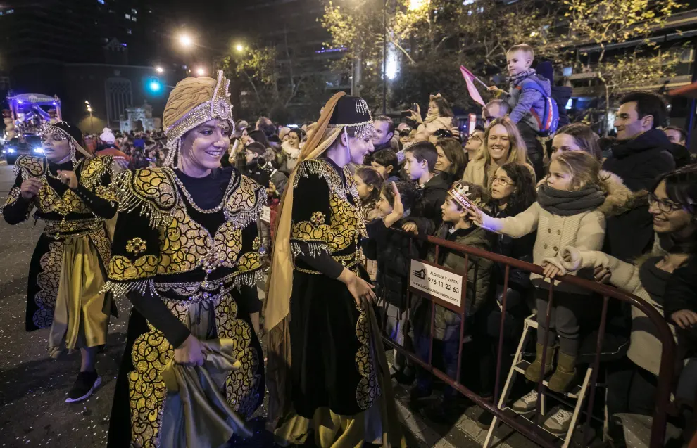 Cabalgata de los Reyes Magos en Zaragoza