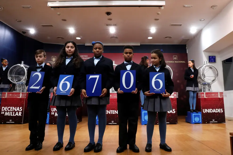 Tercer premio de la Lotería del Niño 2020.