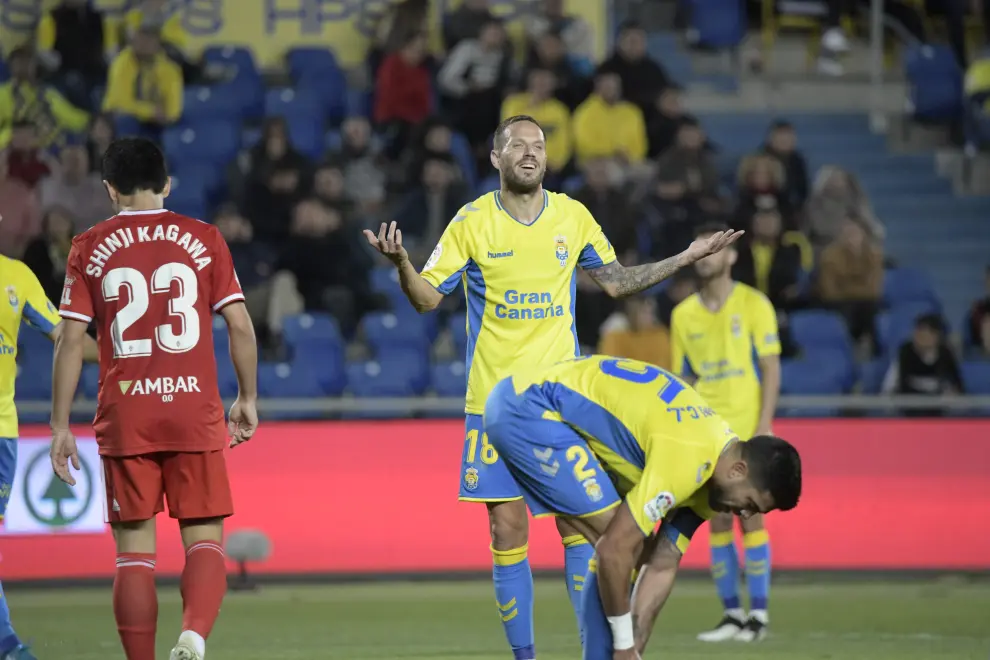 Partido Las Palmas-Real Zaragoza, de la 23ª jornada de Segunda División