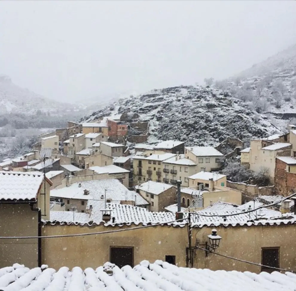 Borrasca Gloria: Nieve en Molinos