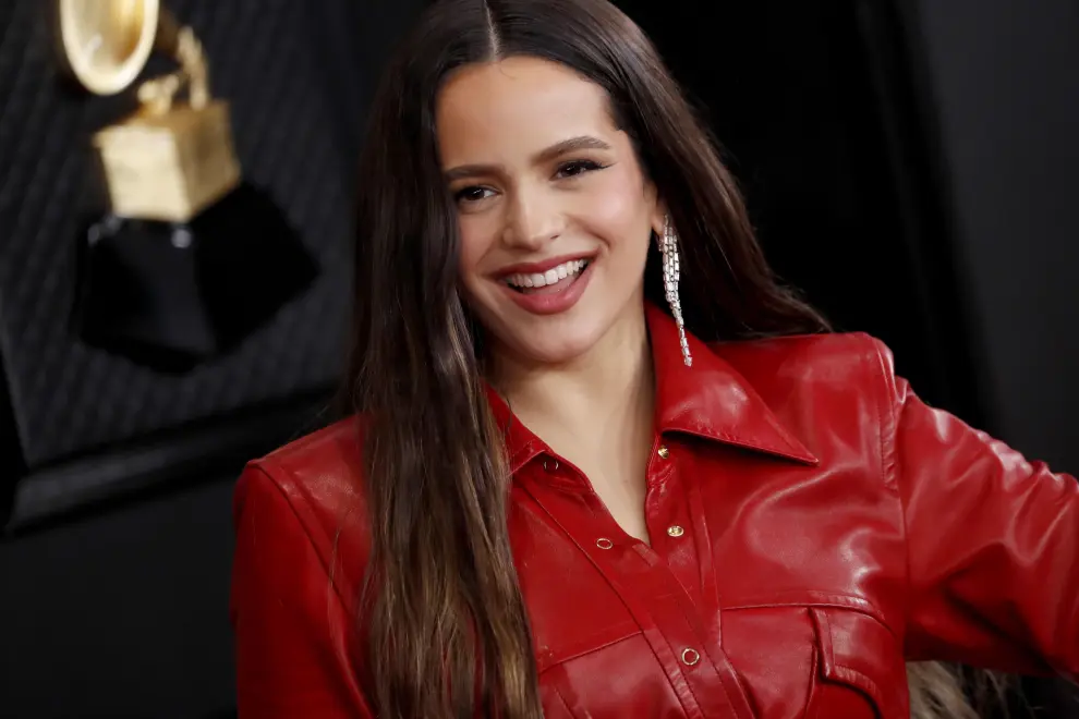 Los Angeles (United States), 26/01/2020.- Rosalia arrives for the 62nd Annual Grammy Awards ceremony at the Staples Center in Los Angeles, California, USA, 26 January 2020. (Estados Unidos) EFE/EPA/ETIENNE LAURENT Arrivals - 62nd Annual Grammy Awards