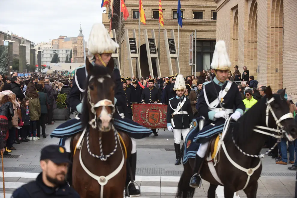 Jornada de puertas abiertas en el Ayuntamiento de Zaragoza y en los museos municipales para celebrar el patrón de la ciudad.