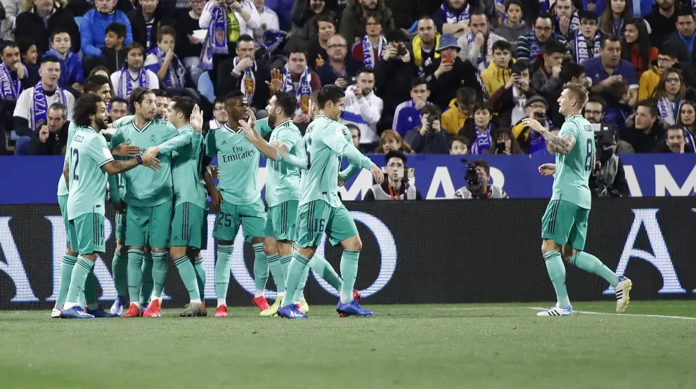 Fotos del partido Real Zaragoza-Real Madrid de la Copa del Rey