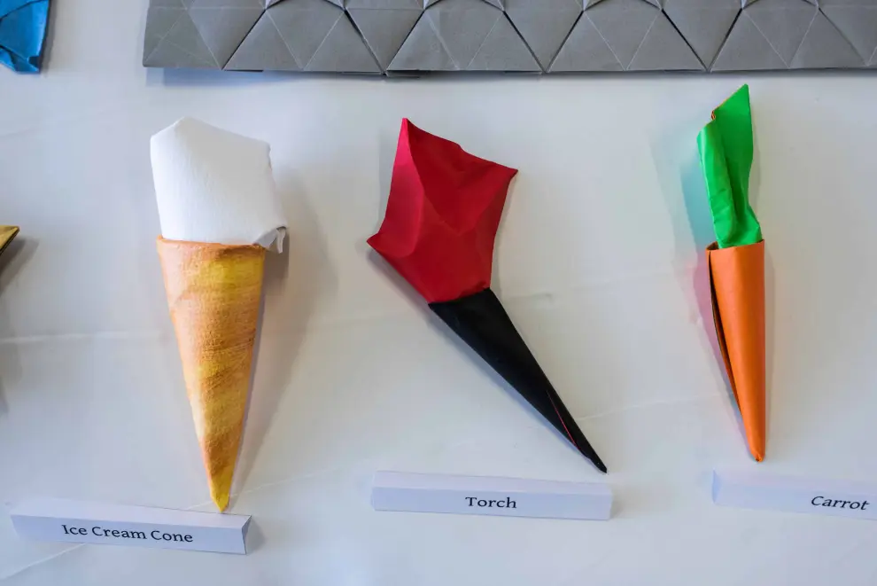 La exposición de origami en Etopia, Zaragoza, puede visitarse hasta este domingo