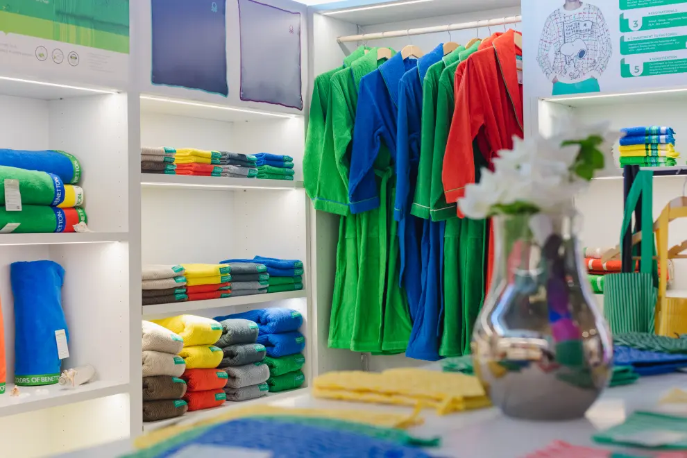 Textil de baño de Casa Benetton, la nueva colección diseñada junto a Bergner Europe.