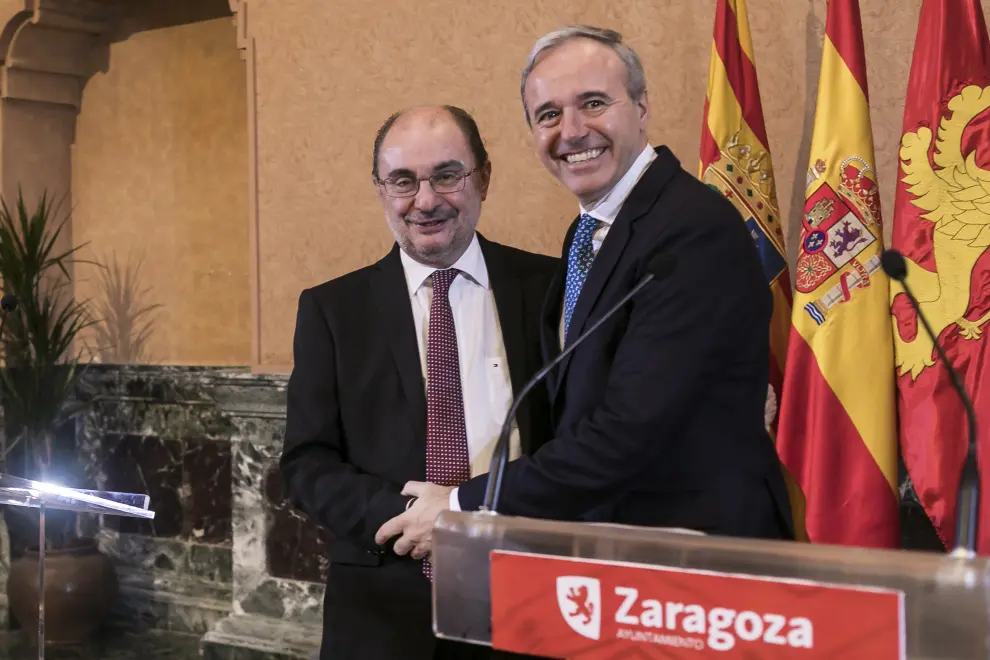 Reunión bilateral entre el Gobierno de Aragón y el de Zaragoza