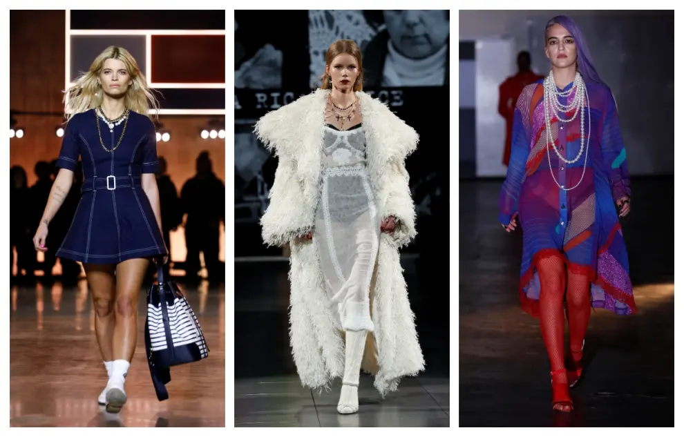 Modelos de Hillfigger, Dolce & Gabbana y Koche.
