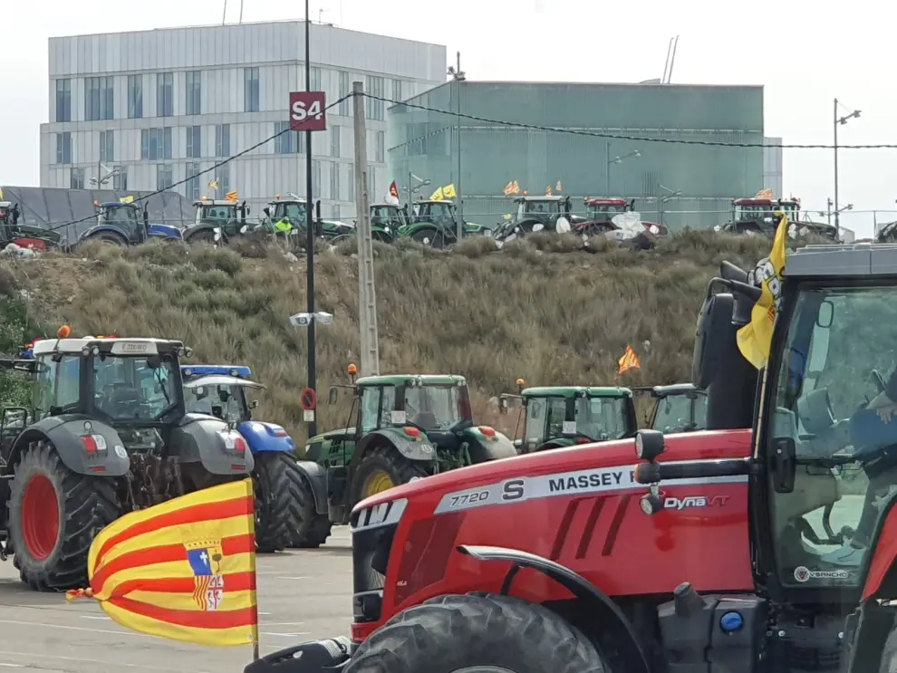 Los tractores toman este martes el centro de Zaragoza