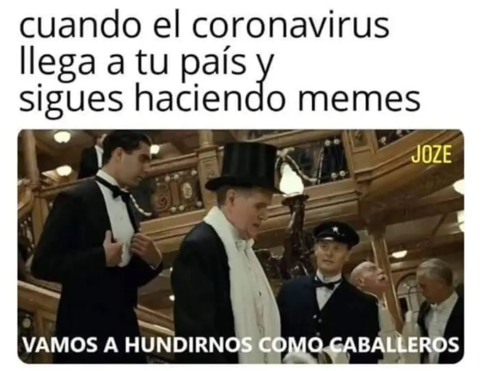 Memes del coronavirus.