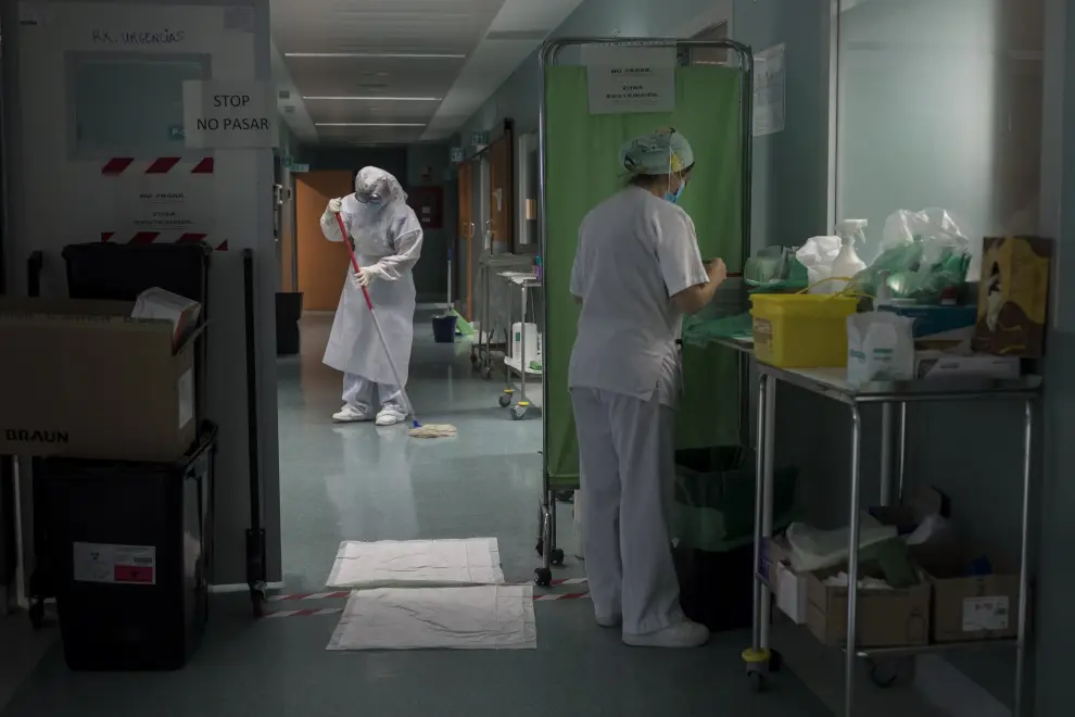 El hospital Miguel Servet empieza el retorno a la nueva normalidad.