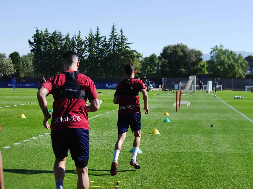 La SD Huesca arranca la fase 3 de entrenamientos.