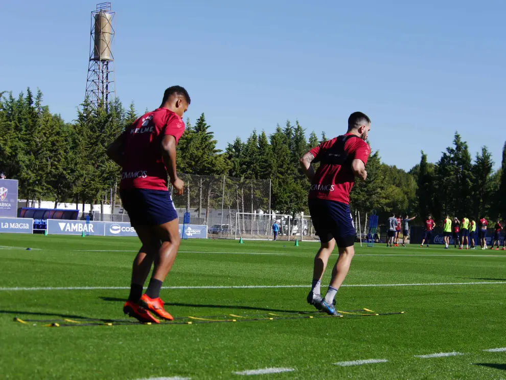 La SD Huesca arranca la fase 3 de entrenamientos.