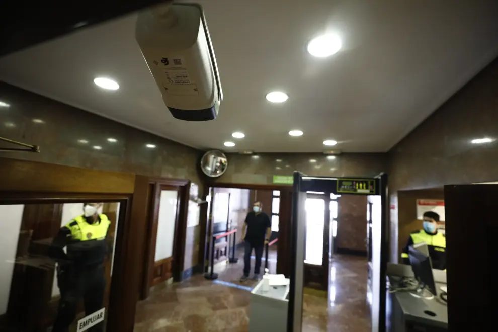Cámaras termográficas en el Ayuntamiento de Zaragoza