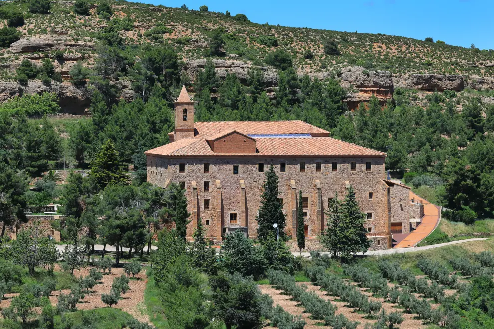 Monasterio de Santa María del Olivar a 4 kilómetros de Estercuel.