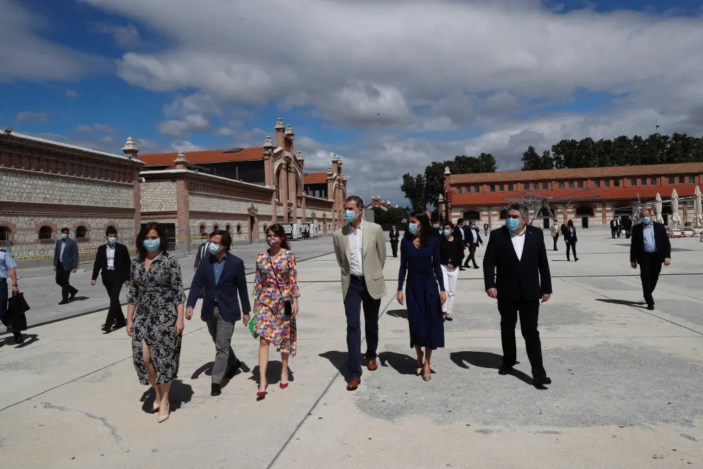 Primera actividad cultural de los Reyes fuera del Palacio de la Zarzuela desde que se decretó el estado de alarma