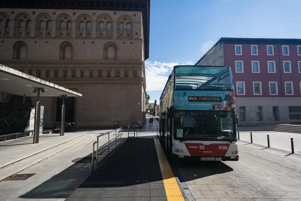 Vuelve el bus turístico de Zaragoza para la campaña de verano 2020