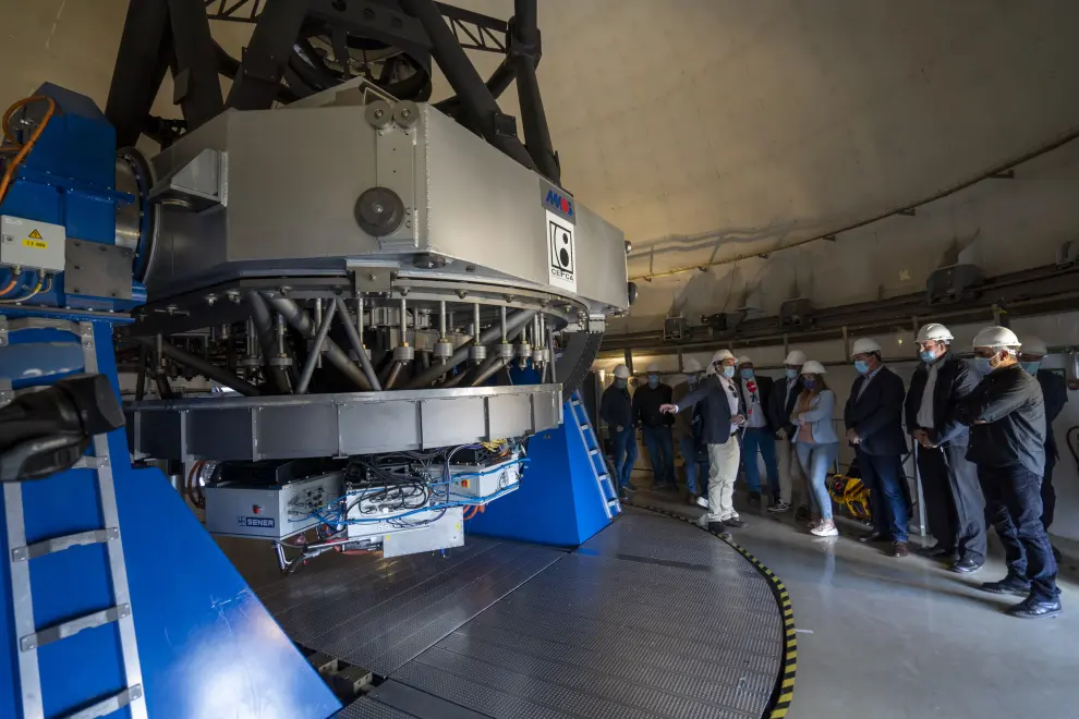 La segunda cámara astronómica más potente del mundo se instala en Javalambre