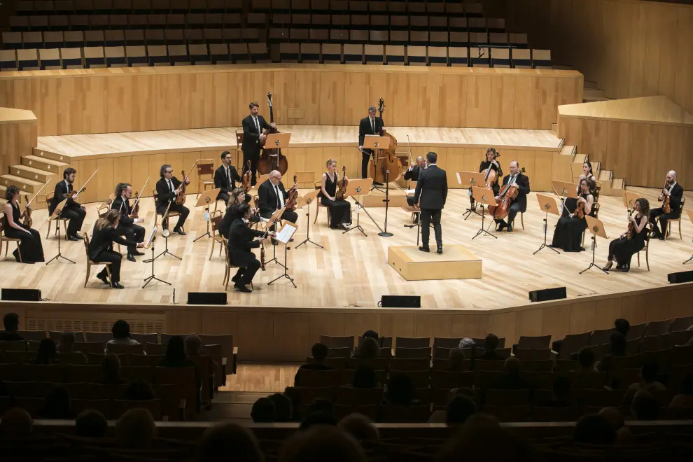 Reapertura de la sala Mozart del Auditorio de Zaragoza con un concierto recuerdo a las víctimas de la covid-19