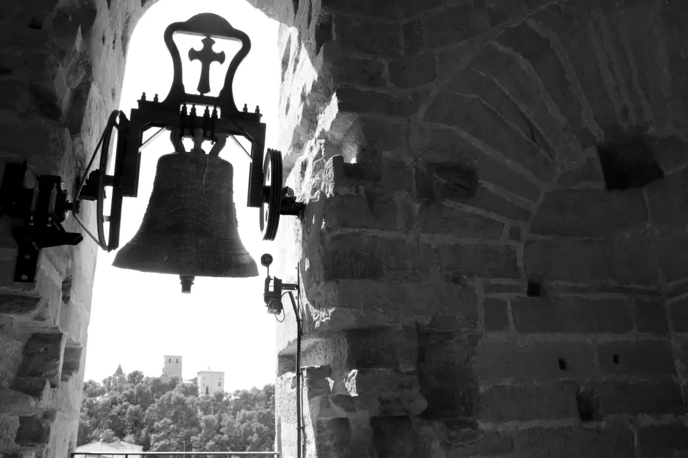 La campana de la iglesia de Santa Maria la Mayor de Alcañiz