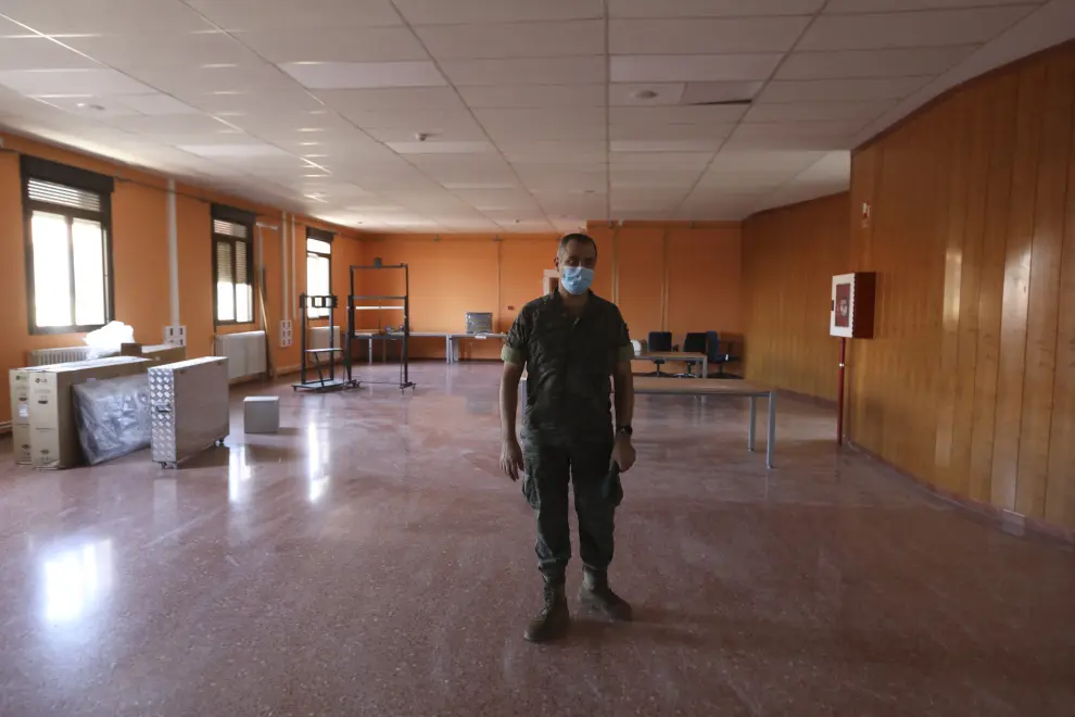 El cuartel general de la División Castillejos ya está operativo en Huesca.