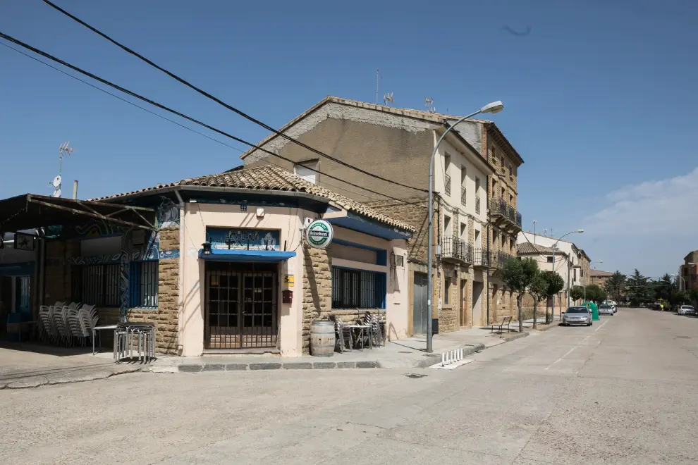 El rebrote ha obligado a cerrar instalaciones municipales y, desde ayer por la tarde, los bares y restaurantes de Sádaba.