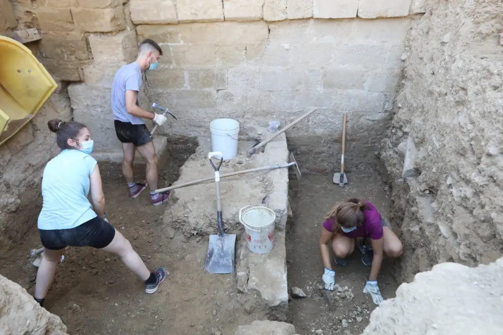 Excavaciones arqueológicas en el entorno de la catedral.