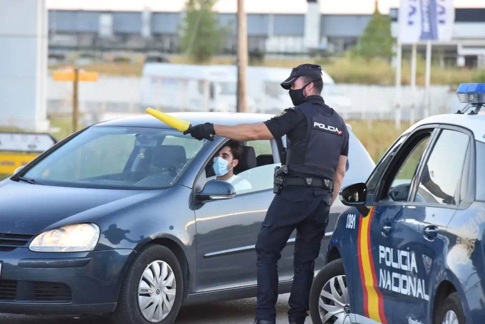 La ciudad de Huesca apura las últimas horas de las 'no fiestas' de San Lorenzo mientras los cuerpos policiales refuerzan los controles para evitar concentraciones y problemas de seguridad ciudada.